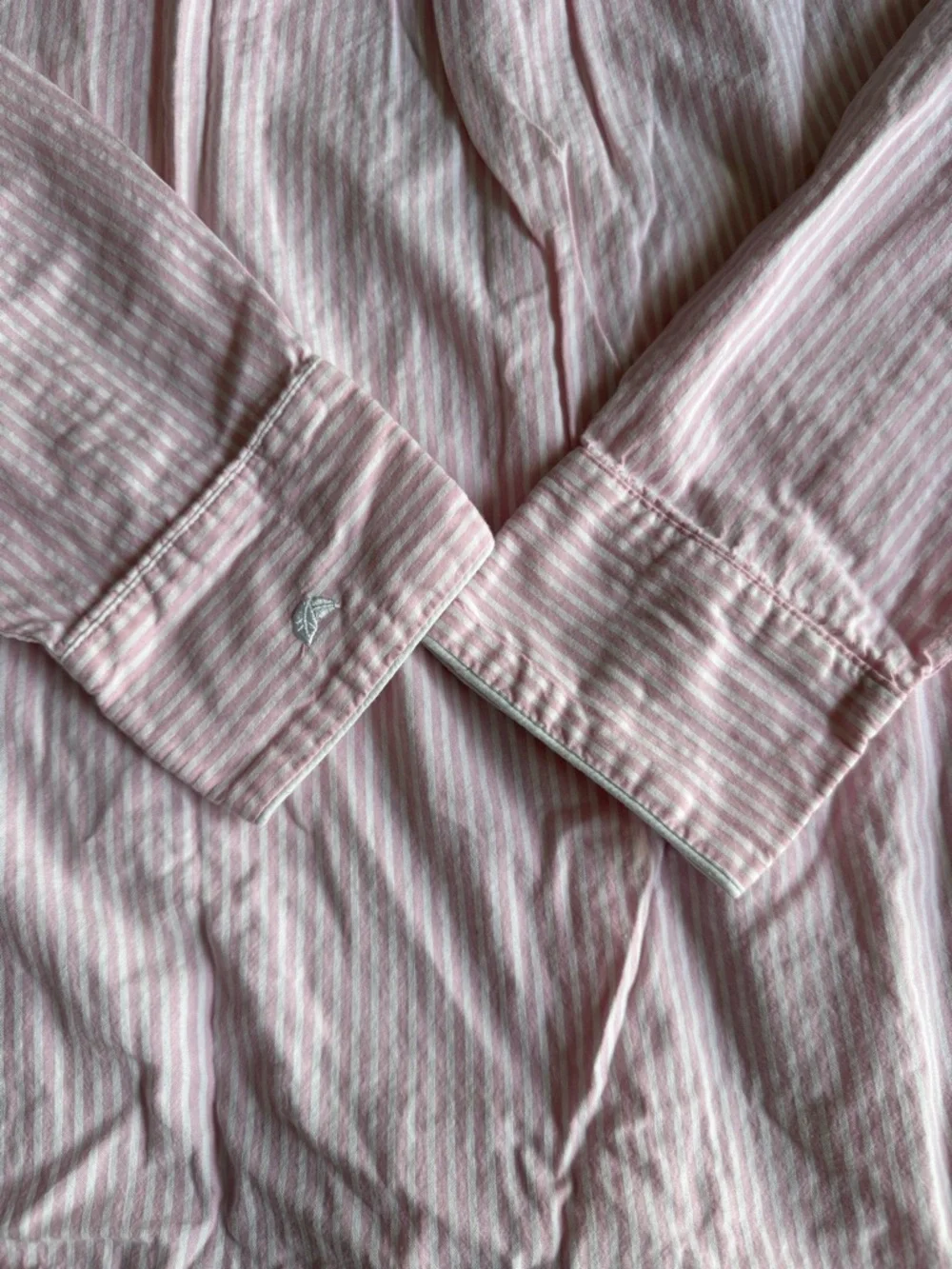 Classic Pink Stripe Pajama Set - Women - Picture 7 of 12